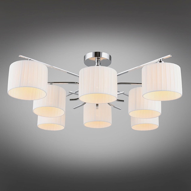 Потолочная люстра Omnilux Neviano OML-34207-08 изображение 5 Потолочная люстра Omnilux Neviano OML-34207-08 Фото № 5