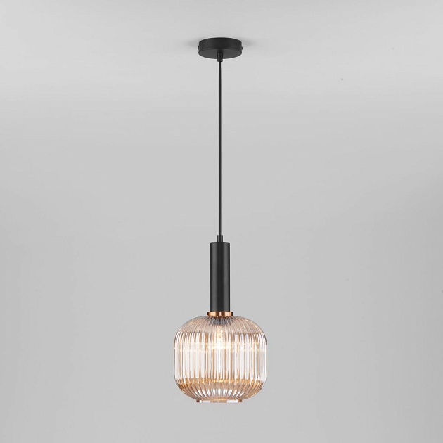 Подвесной светильник Eurosvet 50182/1 янтарь Фото № 1