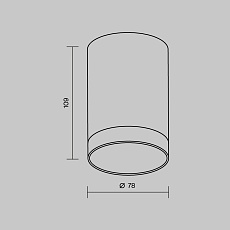 Потолочный светильник Maytoni Outdoor O500CL-L10W3K 5