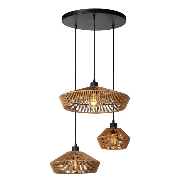 Подвесная люстра Lucide Yunkai 10413/03/72 изображение 1 Подвесная люстра Lucide Yunkai 10413/03/72 Фото № 1