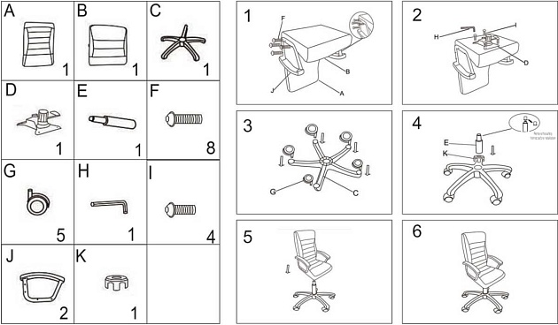 Кресло руководителя Woodville Idon 15252 Фото № 2