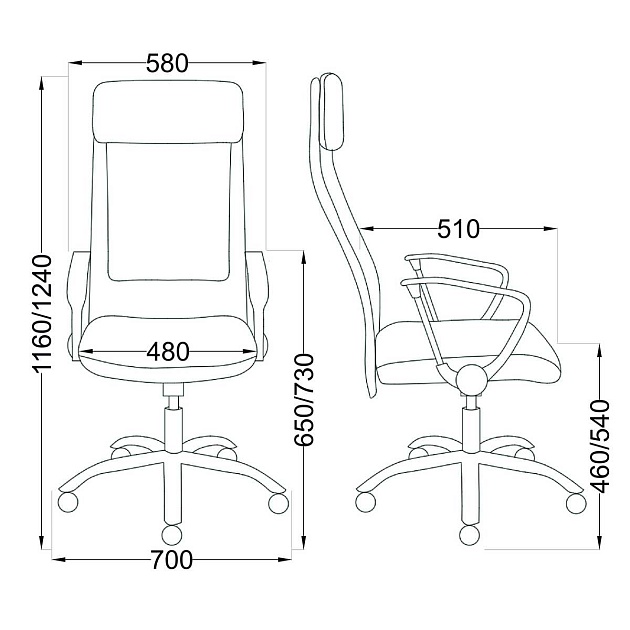 Кресло руководителя AksHome Ergo 83156 изображение 2 Кресло руководителя AksHome Ergo 83156 Фото № 2