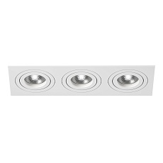 Комплект из светильника и рамки Lightstar Intero 16 (217536+217606+217606+217606) i536060606