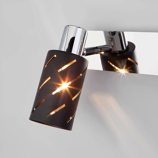 Спот Eurosvet Fente 20090/3 черный/хром Фото № 3