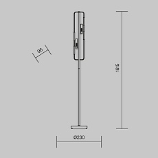 Торшер Maytoni Marmo MOD099FL-02G 2
