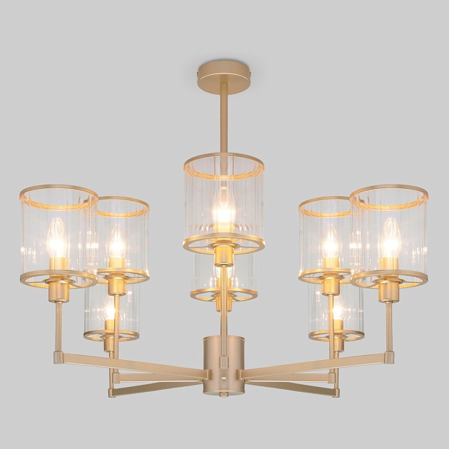 Потолочная люстра Eurosvet 60144/8 золото Фото № 1