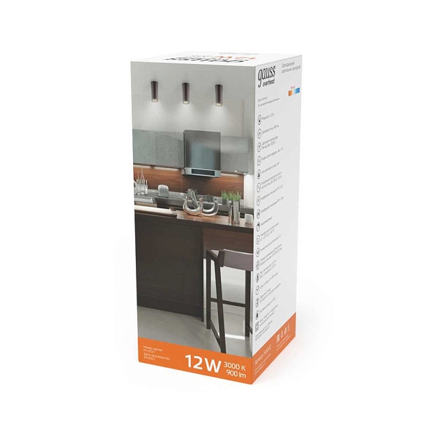 Потолочный светодиодный светильник Gauss Overhead HD009 Фото № 2