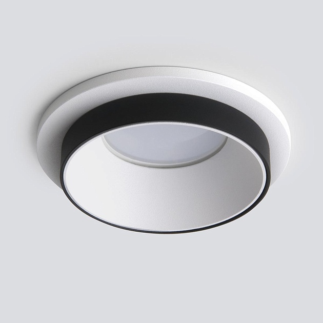 Встраиваемый светильник Elektrostandard 113 MR16 белый/черный a053342 изображение 2 Встраиваемый светильник Elektrostandard 113 MR16 белый/черный a053342 Фото № 2