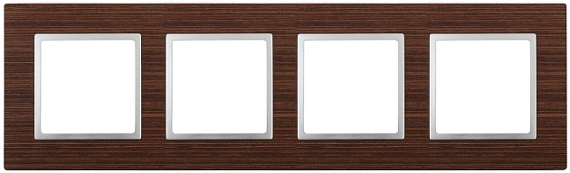 Рамка 4-постовая ЭРА Elegance 14-5304-10 Б0034587 Фото № 1