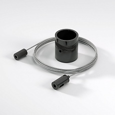 Подвес для гибкого неона Elektrostandard Full Light FL 2830 черный 2 м a063441 1