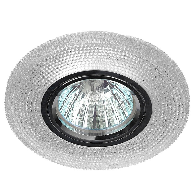 Встраиваемый светильник ЭРА LED с подсветкой DK LD1 WH Б0018775 Фото № 1