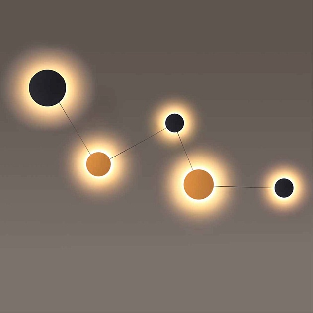 Настенный светодиодный светильник Odeon Light Hightech Galaxy 4211/38WL изображение 3 Настенный светодиодный светильник Odeon Light Hightech Galaxy 4211/38WL Фото № 3