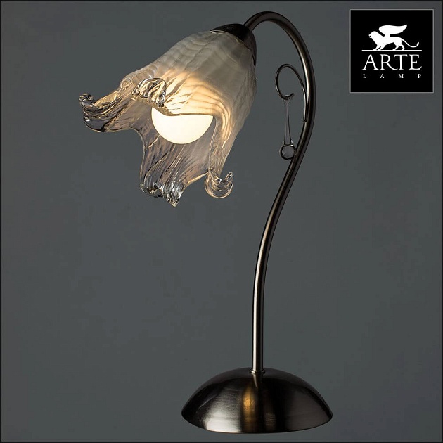 Настольная лампа Arte Lamp 78 A7957LT-1SS изображение 2 Настольная лампа Arte Lamp 78 A7957LT-1SS Фото № 2