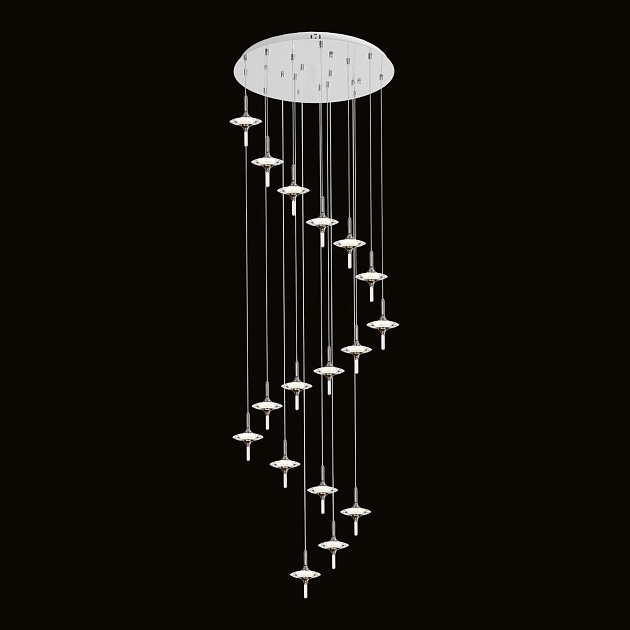 Каскадная светодиодная люстра Lussole Littlerock LSP-7374 Фото № 1