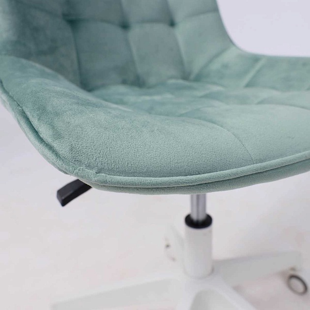 Поворотное кресло AksHome Carolyn велюр, мятный 91958 Фото № 10