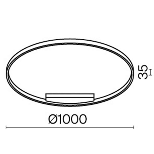 Подвесной светодиодный светильник Maytoni Rim MOD058PL-L54WK Фото № 2