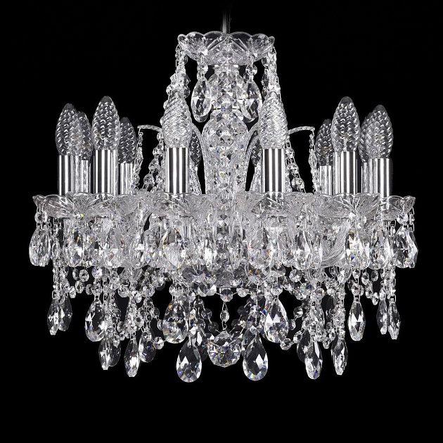 Подвесная люстра Bohemia Ivele 1411/12/141 Ni Фото № 1