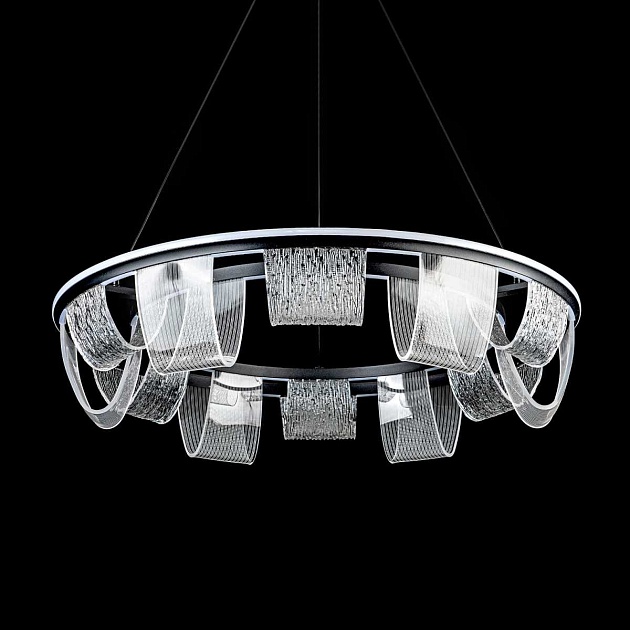 Подвесной cветильник LED4U L7706-800 BK Фото № 1