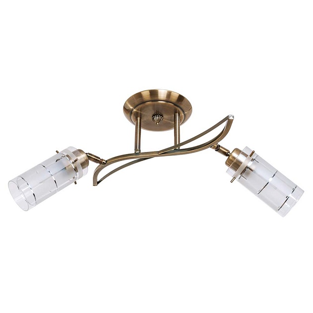 Потолочный светильник ЭкономСвет 11187/2AB WT Фото № 1