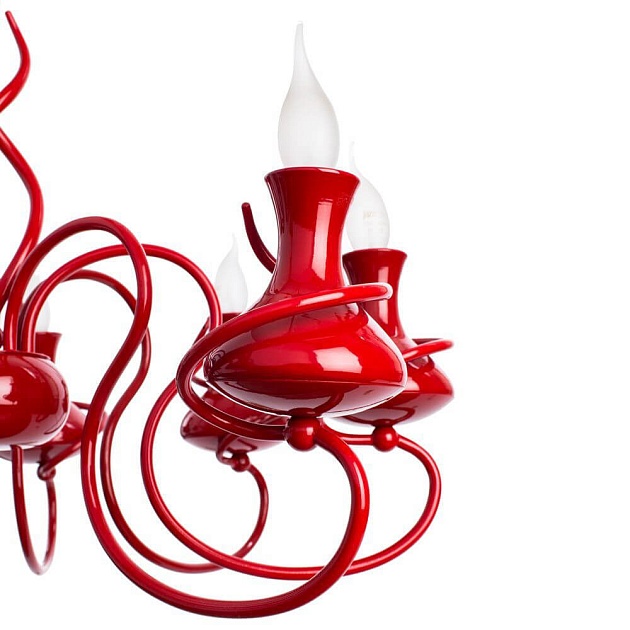 Подвесная люстра Arte Lamp Vaso A6819LM-8RD Фото № 3