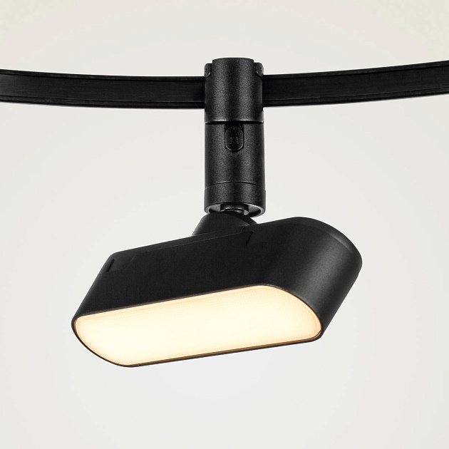 Трековый светодиодный светильник Lightstar Due 267237 Фото № 6