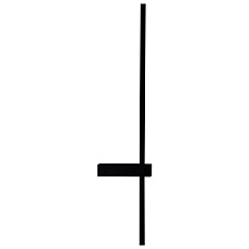 Настенный светодиодный светильник Reluce 09725-0.2-800 BK