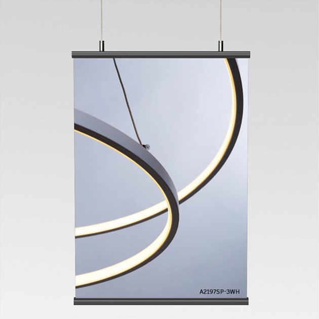 Подвесная светодиодная люстра Arte Lamp Frodo A2197SP-3WH изображение 2 Подвесная светодиодная люстра Arte Lamp Frodo A2197SP-3WH Фото № 2