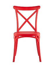 Кухонный стул Stool Group Кроссбэк пластиковый красный Y030 red 2