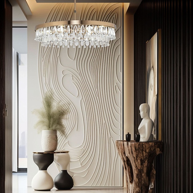 Подвесная люстра Eurosvet Sophie 60165/6 латунь Фото № 5