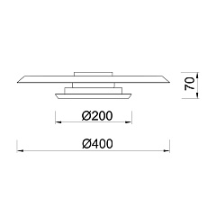 Потолочный светильник Mantra Tina 9003 2