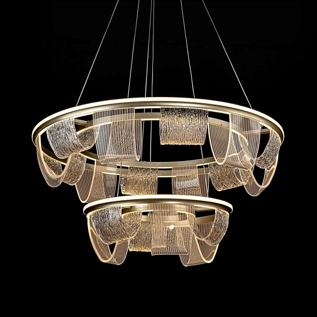 Подвесной cветильник LED4U L7706-800-460 GD Фото № 7