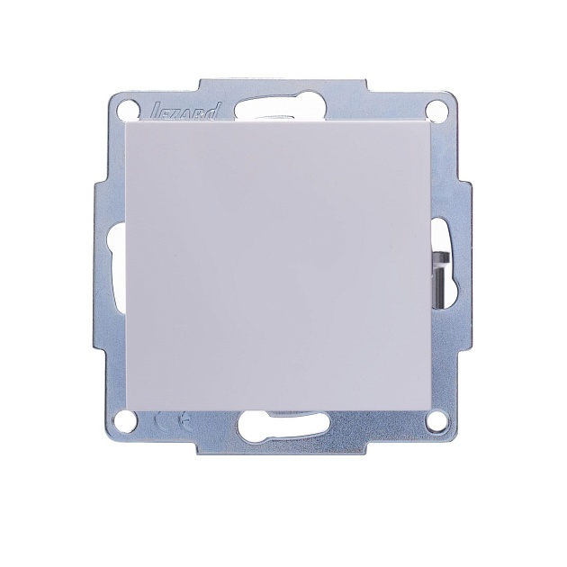 Выключатель Lezard Vesna белый 742-0288-100 Фото № 1