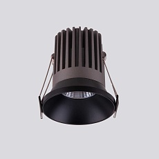 Встраиваемый светодиодный светильник Elektrostandard Nuta 25026/Led 7W 4200K BK черный a056781 1