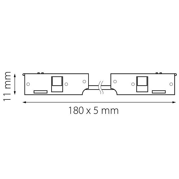 Коннектор гибкий Lightstar Linea 506157 изображение 3 Коннектор гибкий Lightstar Linea 506157 Фото № 3