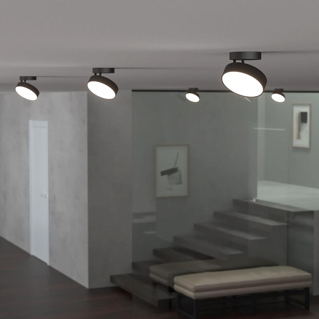 Светодиодный спот Elektrostandard Pila 25135/Led черный 4690389187575 изображение 3 Светодиодный спот Elektrostandard Pila 25135/Led черный 4690389187575 Фото № 3