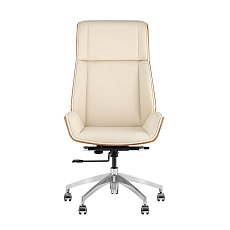 Кресло руководителя TopChairs Crown SN A312 8383-1 walnut back