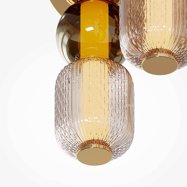 Потолочная светодиодная люстра Maytoni Drop MOD273CL-L60G3K Фото № 3