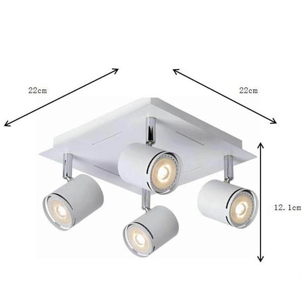 Светодиодный спот Lucide Rilou 26994/20/31 изображение 4 Светодиодный спот Lucide Rilou 26994/20/31 Фото № 4