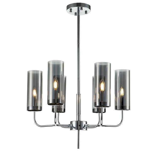 Подвесная люстра Indigo Balletto 13014/6R Chrome V000257 изображение 1 Подвесная люстра Indigo Balletto 13014/6R Chrome V000257 Фото № 1