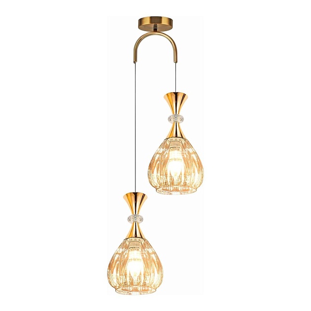 Подвесной светильник Reluce 09015-0.9-02 Amber Фото № 1