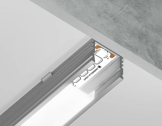 Профиль с рассеивателем Ambrella Illumination GP1750AL изображение 4 Профиль с рассеивателем Ambrella Illumination GP1750AL Фото № 4