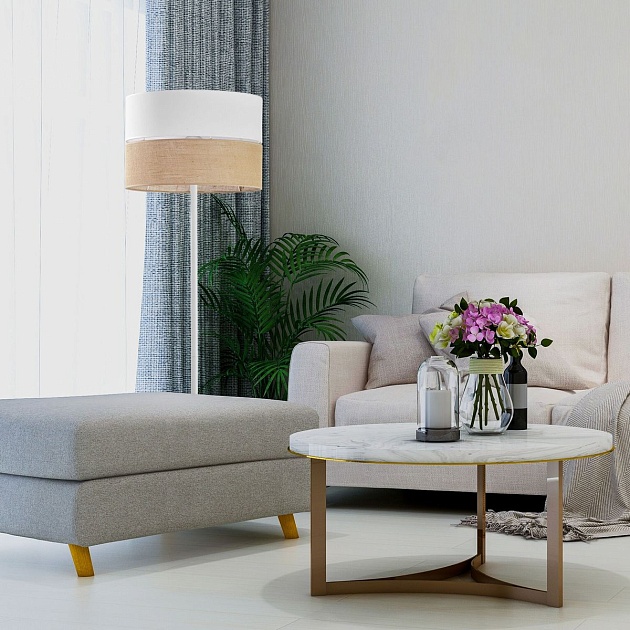 Торшер TK Lighting 5241 Linobianco изображение 3 Торшер TK Lighting 5241 Linobianco Фото № 3