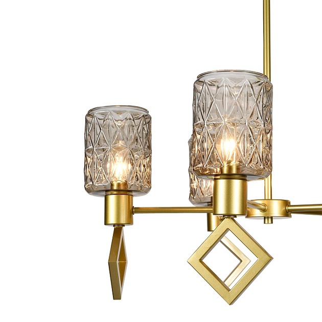 Подвесная люстра Indigo Preda V13025/5R Gold V000469 Фото № 3