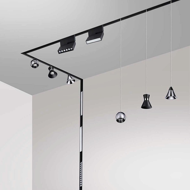 Трековый низковольтный светодиодный светильник Novotech Shino Flum 358423 Фото № 3