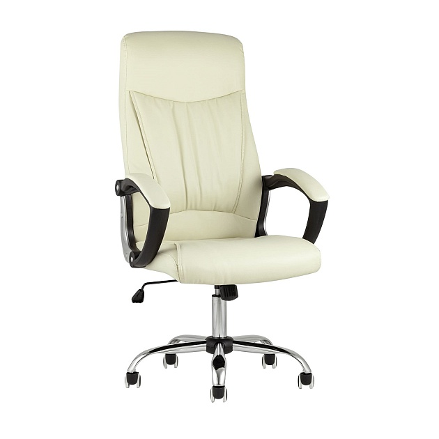 Кресло руководителя TopChairs Tower бежевое D-418 beige изображение 1 Кресло руководителя TopChairs Tower бежевое D-418 beige Фото № 1