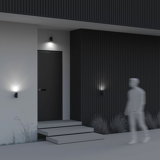 Уличный настенный светильник Maytoni Bowery O574WL-01GR изображение 4 Уличный настенный светильник Maytoni Bowery O574WL-01GR Фото № 4