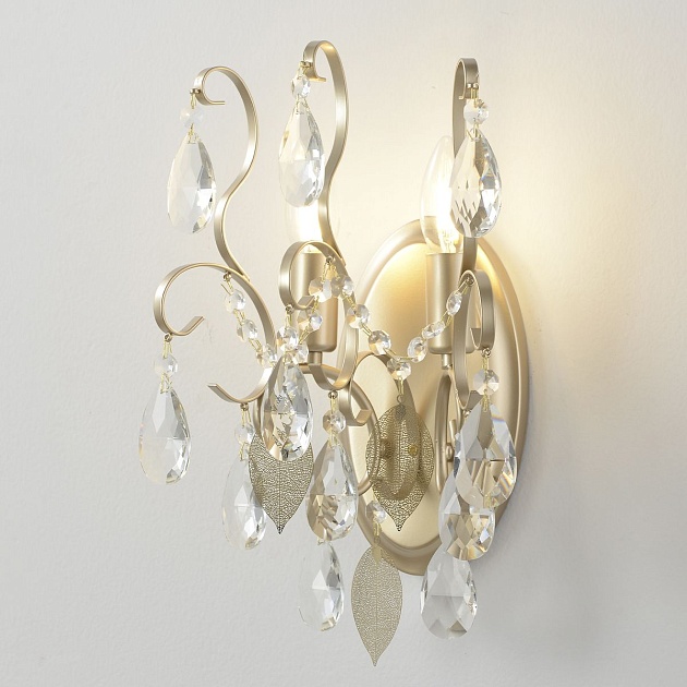 Настенный светильник Crystal Lux Esmiralda AP2 Gold Фото № 4