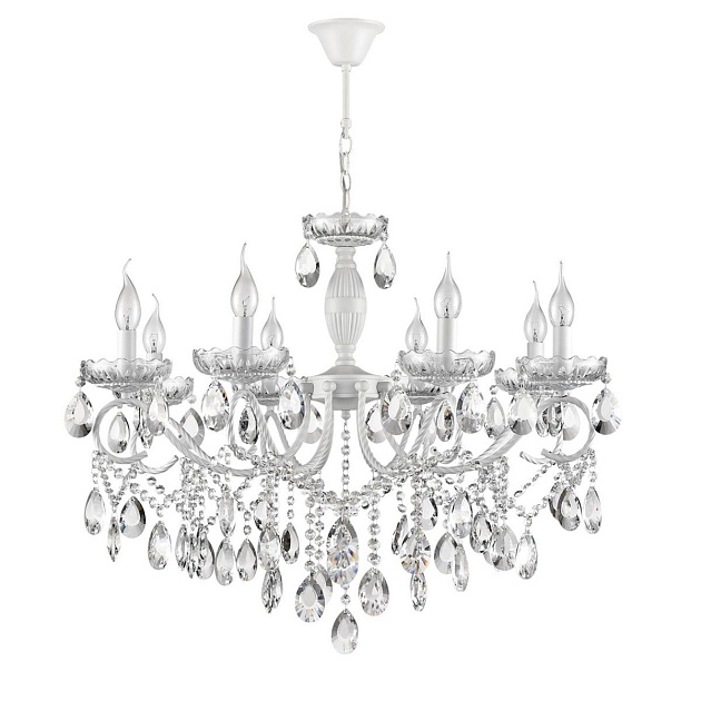 Подвесная люстра Lumion Classi Snow 8189/8 изображение 1 Подвесная люстра Lumion Classi Snow 8189/8 Фото № 1