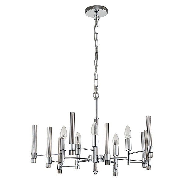 Подвесная люстра Indigo Favara 11040/5P Chrome V000457 изображение 4 Подвесная люстра Indigo Favara 11040/5P Chrome V000457 Фото № 4