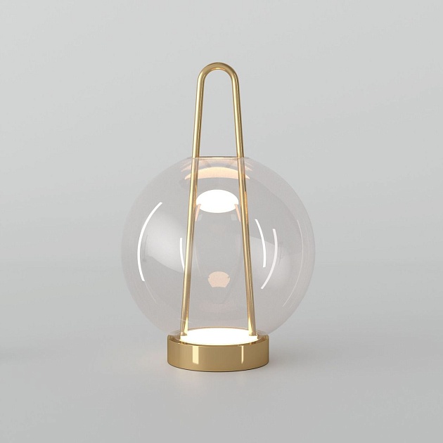 Настольная лампа Eurosvet Frasco 80507/1 латунь Фото № 1